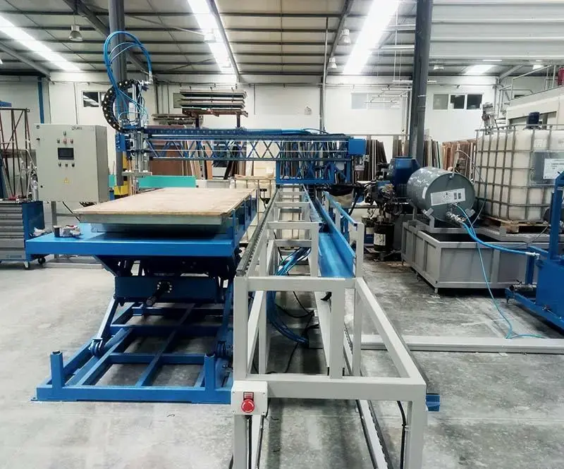 Gluestream equipment. adhesive-applying-machinery