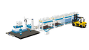 PVC / HPL sandwich panel production line SPL-10M.PVC