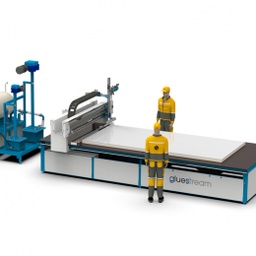 SPL-9.2C PUR adhesive-applying machine